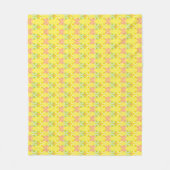 Retro Citrus Fleece Blanket (3 Größen) (Vorderseite)