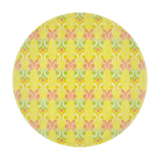 Retro Citrus Glass Cutting Board (5 Stile) Schneidebrett (Vorderseite)