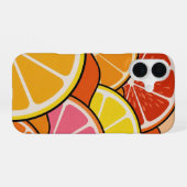 Retro Citrus Horizon iPhone 16 Hülle (Rückseite (Horizontal))