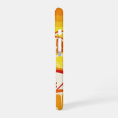 Retro Citrus Horizont iPhone 16 Hülle (Linke Seite)