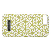 Retro Citrus Muster Personalisiert iPhone 7 Fall Case-Mate iPhone Hülle (Rückseite (Horizontal))