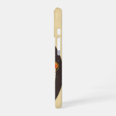 Retro Citrus Orbit iPhone 16 Hülle (Linke Seite)