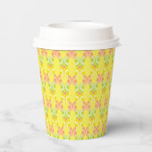 Retro Citrus Paper Cups Pappbecher (Rückseite)