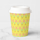 Retro Citrus Paper Cups Pappbecher (Rechts)