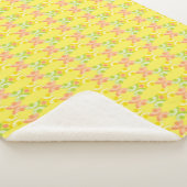 Retro Citrus Sherpa Blanket (3 Größen) Sherpadecke (3/4)