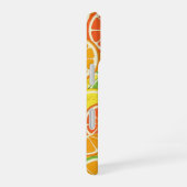 Retro Citrus Slice iPhone 16 Hülle (Rechte Seite)