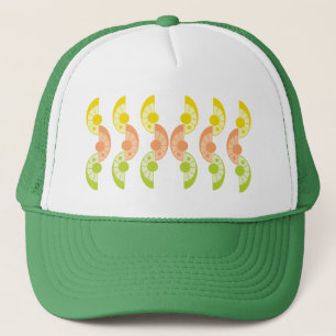 Retro Citrus Trucker Hat (12 Farben) Truckerkappe