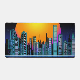 Retro City-1 Gaming-Mousepad Schreibtischunterlage