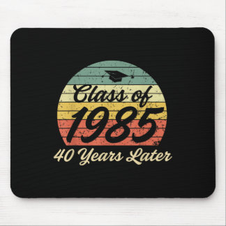Retro Cl von 1985 Wiedersehen 40 Jahre später Alum Mousepad