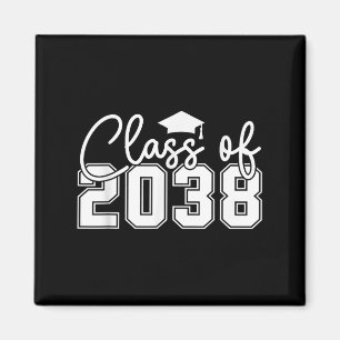 Retro Cl von 2038 wächst mit meinem Kindergartensc Magnet