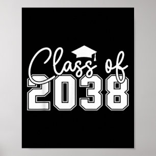 Retro Cl von 2038 wächst mit meinem Kindergartensc Poster