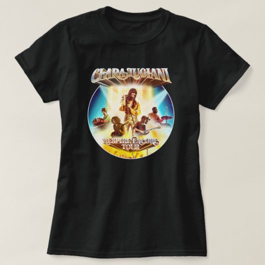 RETRO CLARA LUCIANI TRIBUTE DESIGN T-Shirt (Design vorne)