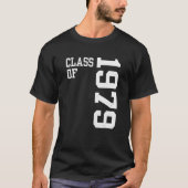 Retro Class of 1979 Senior High School Reunion Vin T-Shirt (Vorderseite)