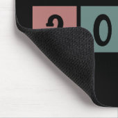 Retro Class of 2023 School Uni-Abschluss Gift Mousepad (Ecke)