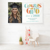 Retro Class of Congrats Graduation  Banner (Insitu)