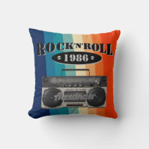 Retro Classic Boom Box Rock'n'Roll Musik Vintag