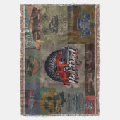 Retro Classic Car Decke (Vorderseite Vertikal)