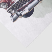 Retro Classic Car Decoupage Seidenpapier (Detail)