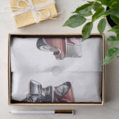 Retro Classic Car Decoupage Seidenpapier (Geschenk)