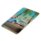 Retro Classic Car Magnet (Linke Seite)