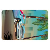 Retro Classic Car Magnet (Horizontal)