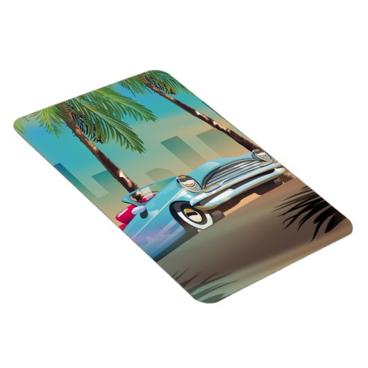 Retro Classic Car Magnet (Rechte Seite)