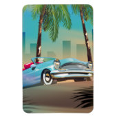 Retro Classic Car Magnet (Vertikal)