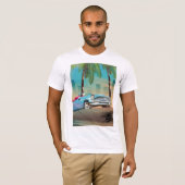 Retro Classic Car T-Shirt (Vorne ganz)