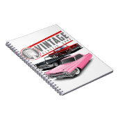Retro Classic Cars Notizblock (Rechte Seite)