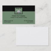 Retro Classic Garage Business Cards Visitenkarte (Vorne/Hinten)