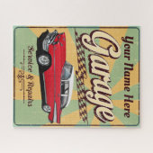 Retro Classic Garage Puzzle (Horizontal)