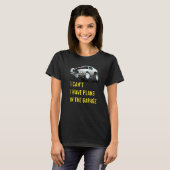 Retro Classic Hotrod I Can't I Have Plans In The G T-Shirt (Vorne ganz)