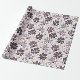 Retro Classic Vines & Blume Geschenkpapier