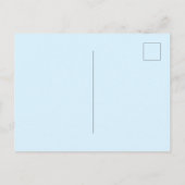 Retro Classic Wagon Sky Pop Art Illustration Print Postkarte (Rückseite)