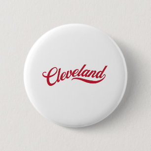 Retro Cleveland Button
