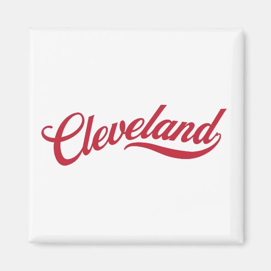 Retro Cleveland Magnet (Vorne)
