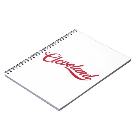 Retro Cleveland Notizblock (Linke Seite)