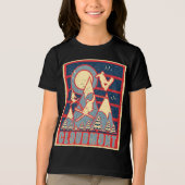 Retro Cloudmont Ski 80er Tri-Blend Shirt (Vorderseite)