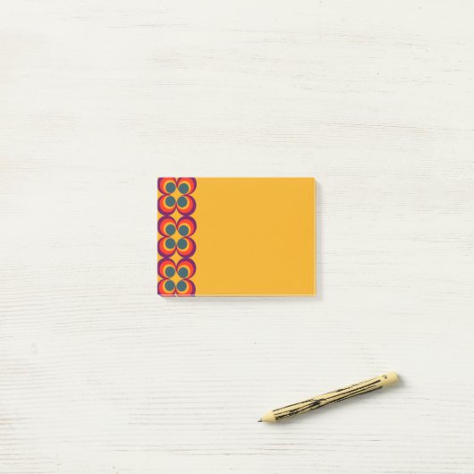 Retro Clovers Postit Notes Post-it Klebezettel (Auf Schreibtisch)