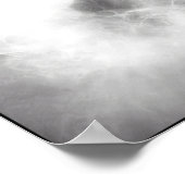 Retro Clown Portrait With Hat Poster (Ecke)