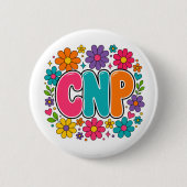 Retro CNP Krankenpfleger Button (Vorderseite)