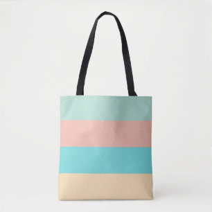Retro Coastal Streifen Tasche
