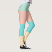 Retro Coastes Streifen Leggings (Rechts)