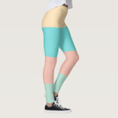 Retro Coastes Streifen Leggings (Rechts)