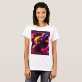 Retro-Cockapoo-Vinyl-Schallplatte T-Shirt 80er Mus (Vorne ganz)