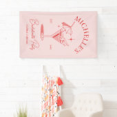 Retro-Cocktail-Junggesellinnenabschied Banner (Insitu)