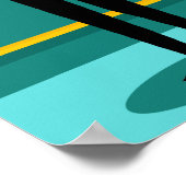 Retro Cocktail Lounge Poster (Ecke)