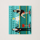 Retro Cocktail Lounge Puzzle (Vertikal)
