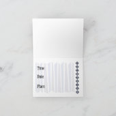 Retro Cocktail Party Einladung (Innenseite)