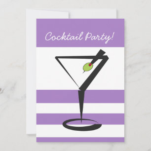 Retro-Cocktail-Party Einladung